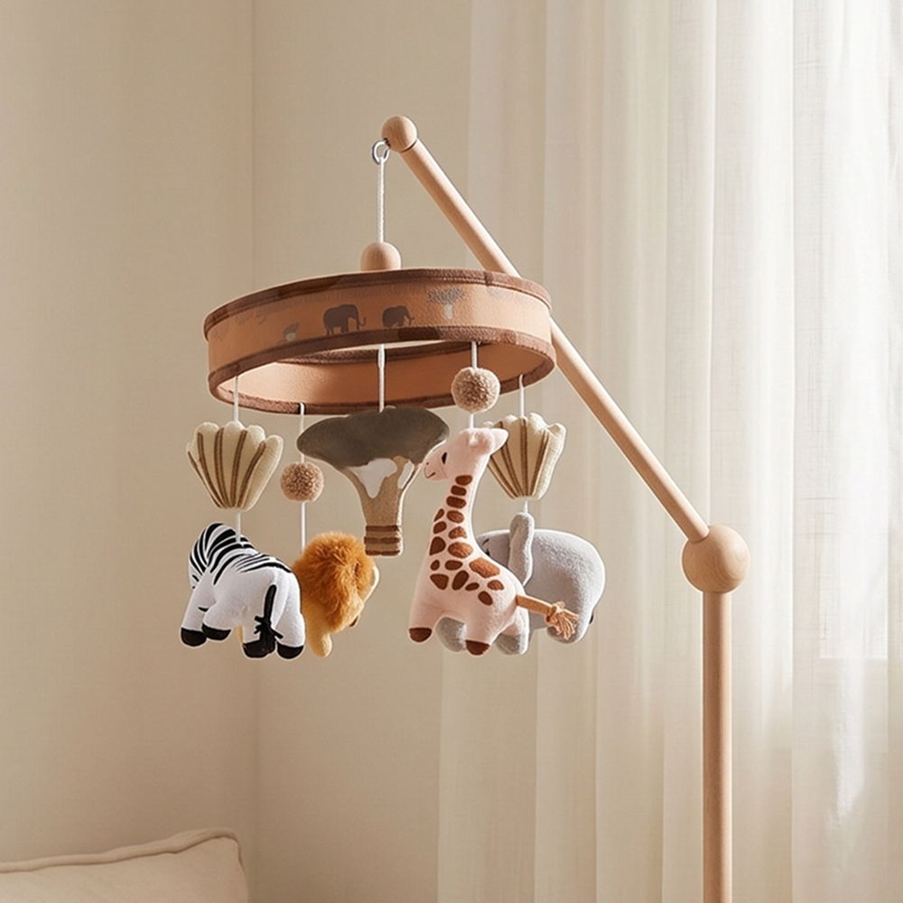 Crib Mobile Musical - Baby rammelaars 0-12 maanden, nieuwe baby