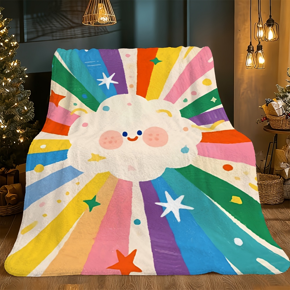 Baby Nursery In Hospital - Super schattig regenboogwolkdeken voor baby's kinderkamer