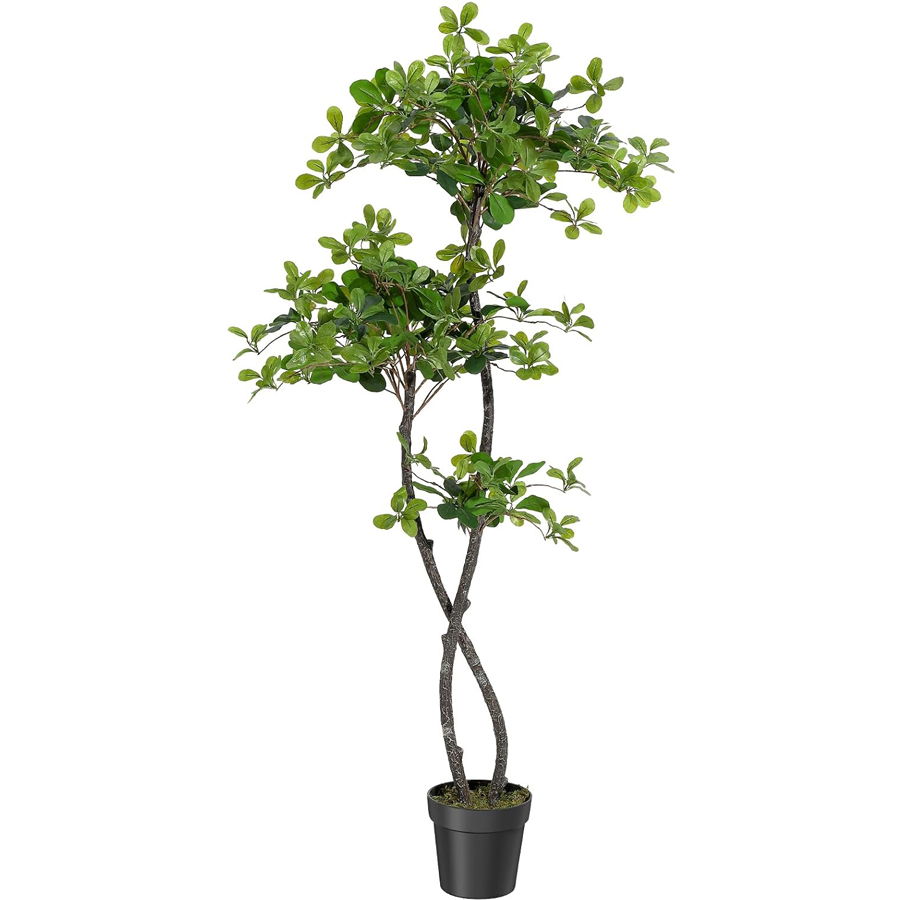 Baby Nursery Plants - Kunstplanten voor binnen, 5/6 ft nep