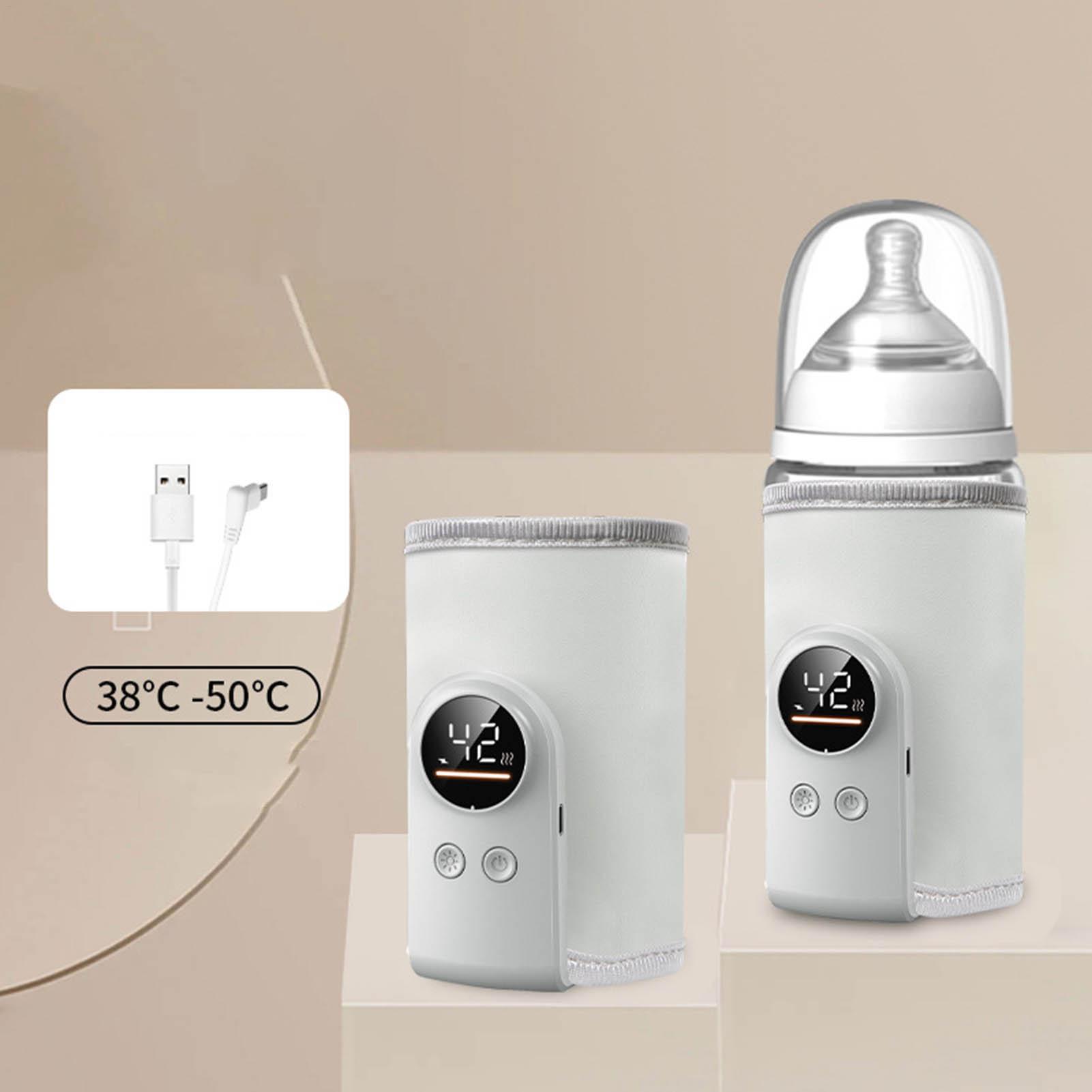Baby Nursery Heater - Draagbare fleswarmer USB babyfleswarmer USB-aangedreven melkwarmer