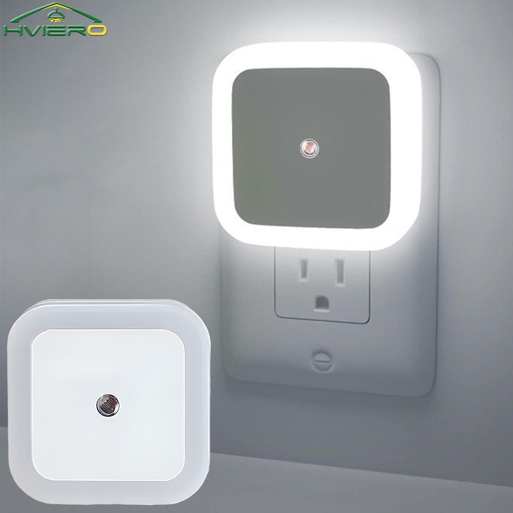 Baby Nursery Light - Draadloze sensor LED-nachtlampje EU-stekker Mini Square