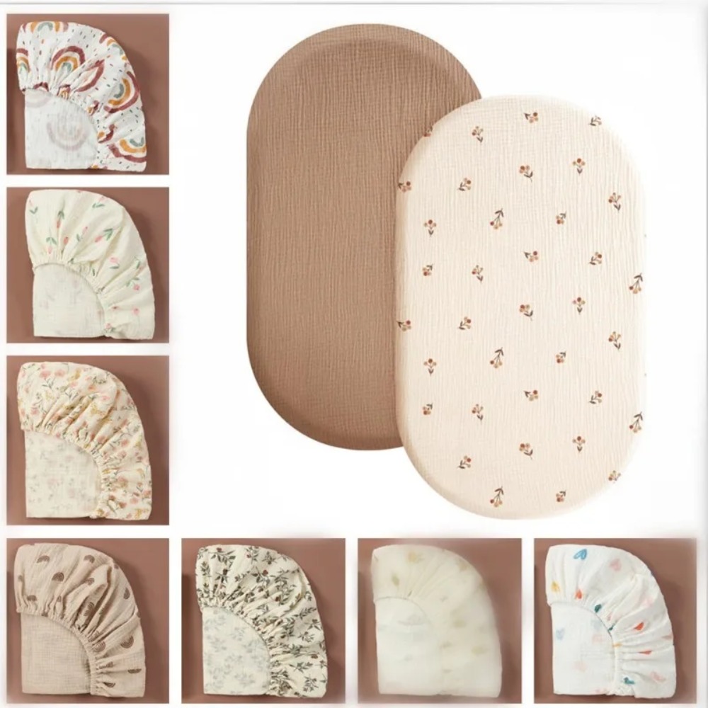 Baby Nursery Bedding - Ademend babybedlaken Zacht katoenen hoeslaken Universeel