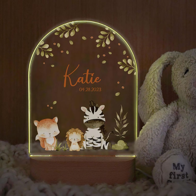 Aangepaste naam baby nachtlamp - Baby Nursery Light recensie en prijs
