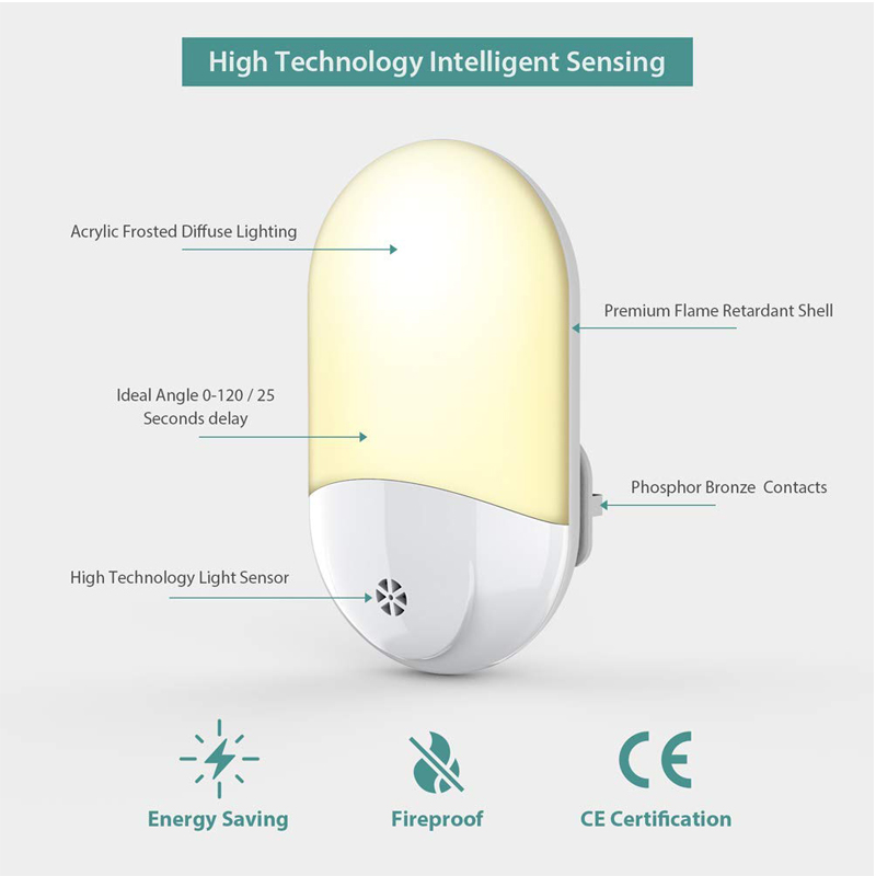 Led-nachtverlichting, automati - Baby Nursery Light recensie en prijs