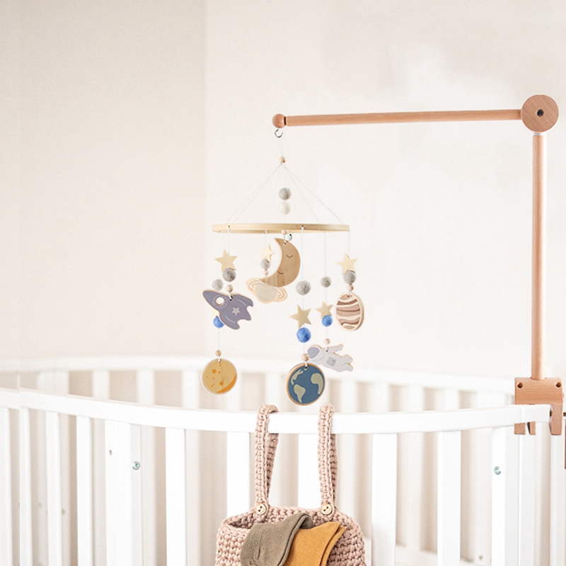 Baby Houten Bed Bel Beugel Mob - Crib Mobile Musical recensie en prijs
