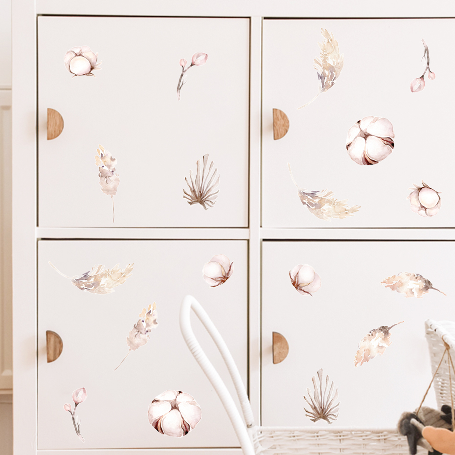 Boho Droge Bladeren Katoen Bot - Baby Nursery Plants recensie en prijs