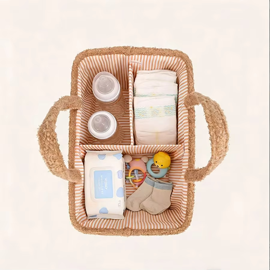Eddy Fleece Baby Luiers Caddy  - Baby Nursery Organization Ideas recensie en prijs
