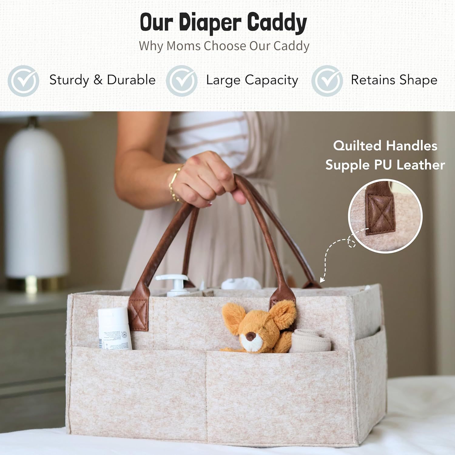 Baby Felt Opbergmandje voor de - Baby Nursery Organization Ideas recensie en prijs