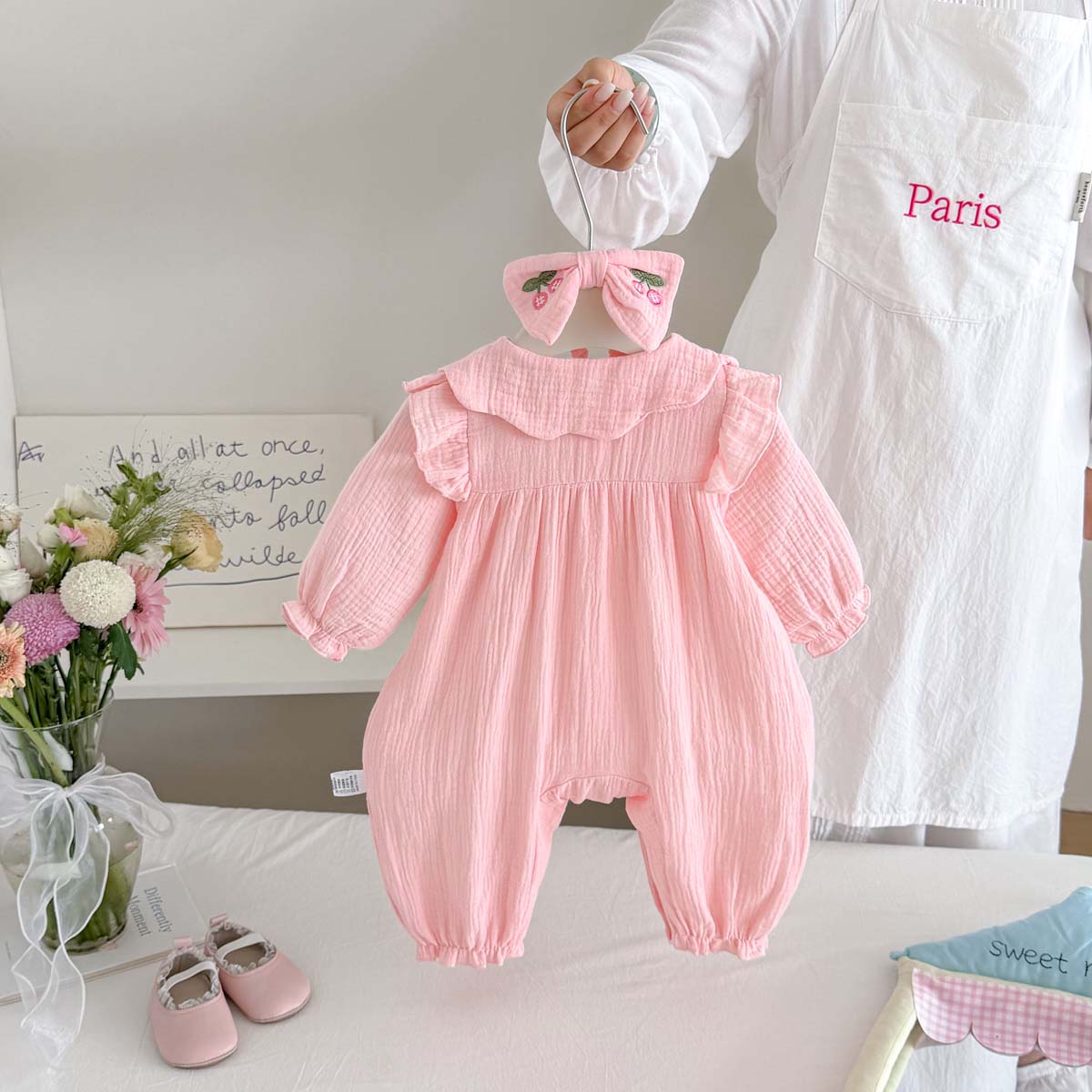 Pasgeboren babymeisjes lente h - Baby Nursery Embroidery recensie en prijs