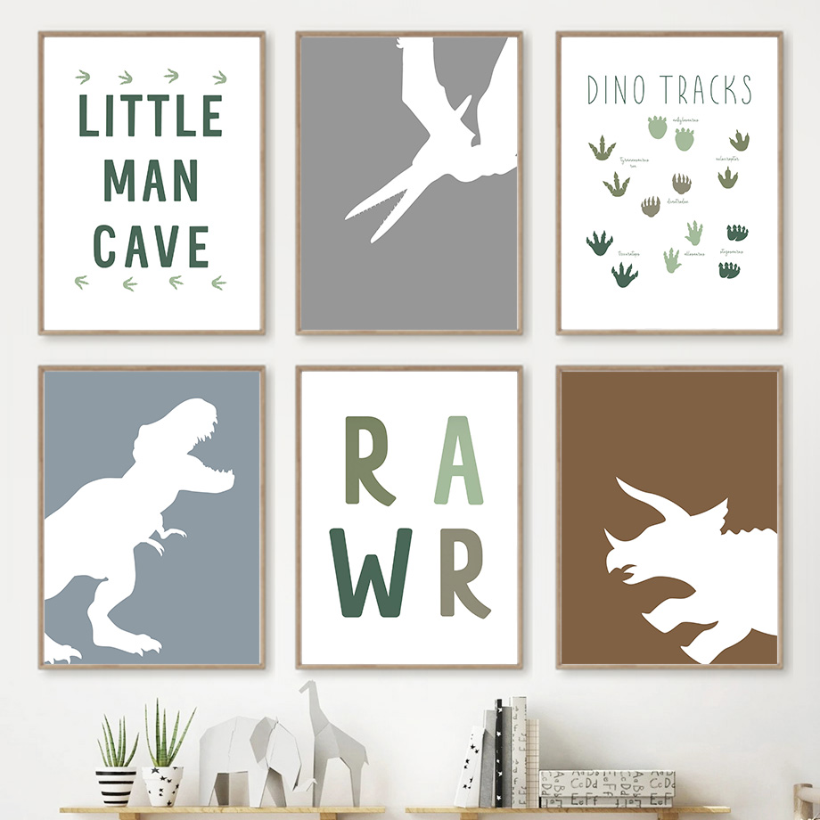 Jurassic Dinosaur Tyrannosauru - Baby Boy Nursery Quotes recensie en prijs