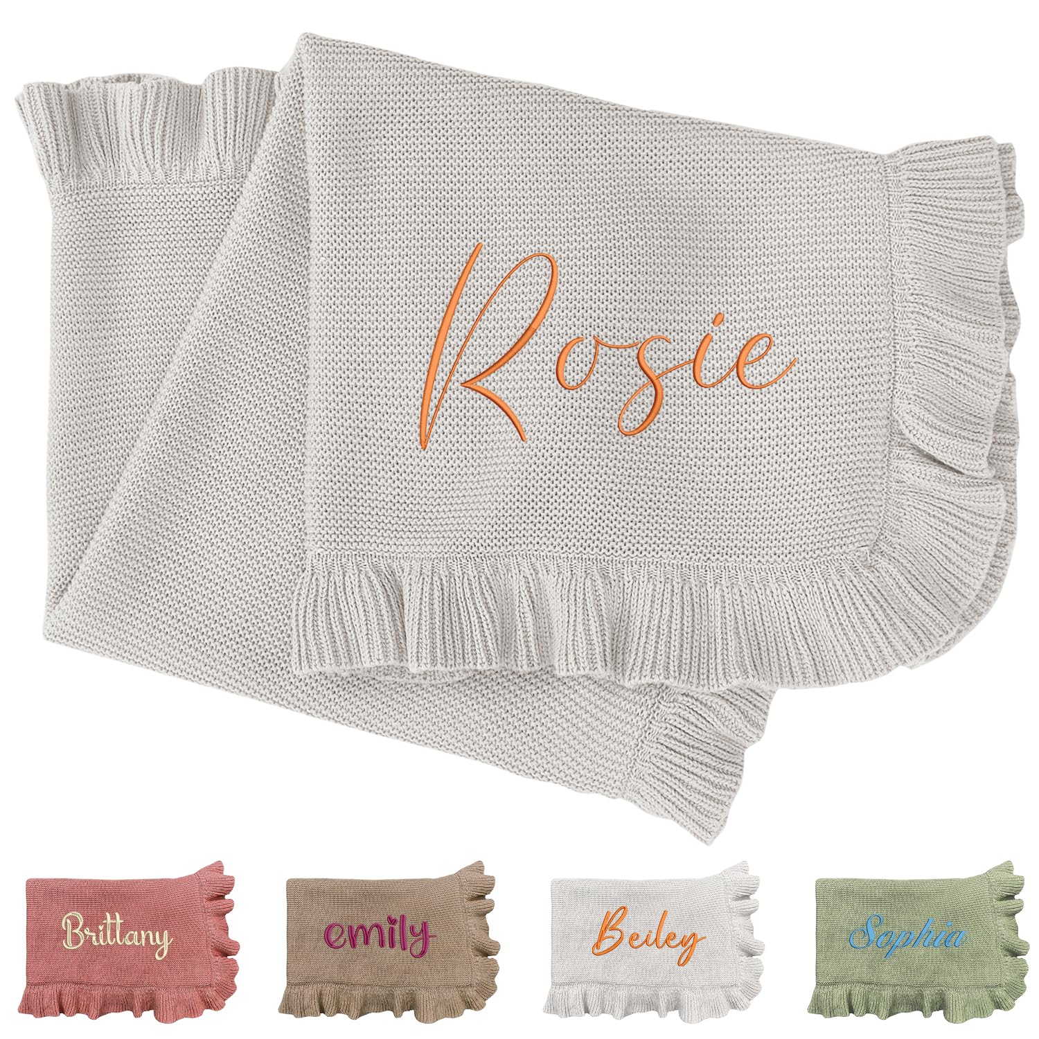 Gepersonaliseerde gebreide bab - Baby Nursery Embroidery recensie en prijs