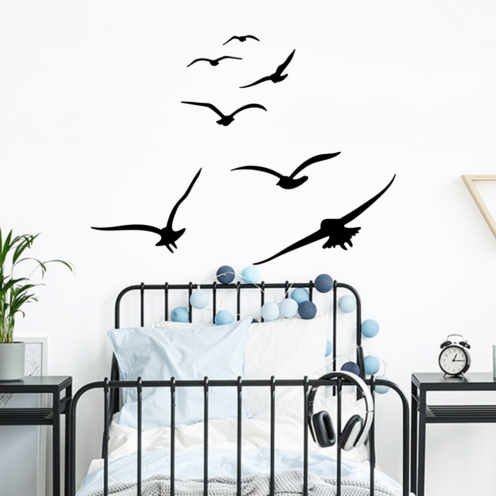 7-delige set zeevogels dier mu - Baby Nursery Ocean recensie en prijs