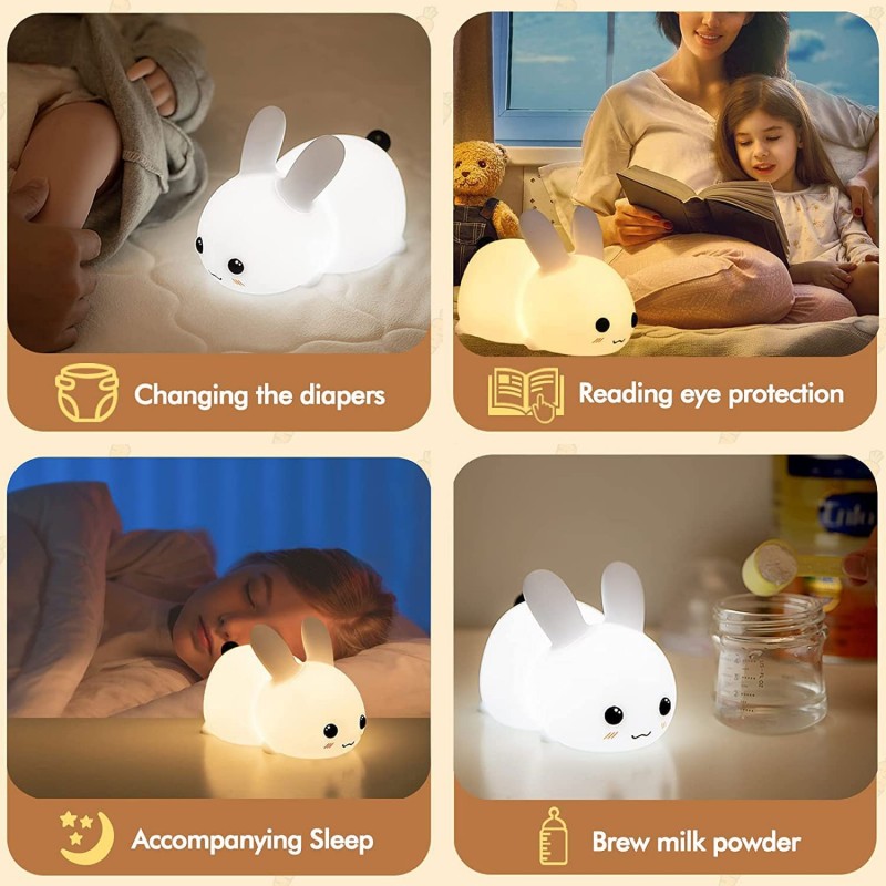 LED Konijn Nachtlampje Afstand - Baby Nursery Light recensie en prijs