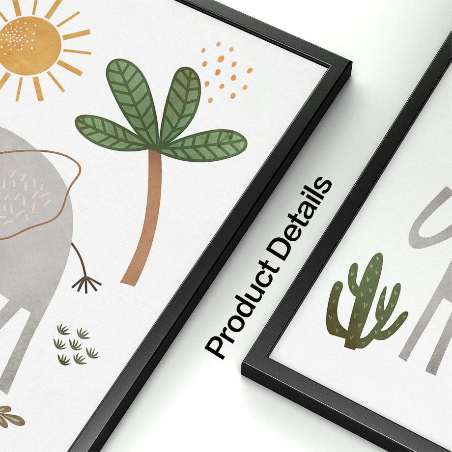 Giraffe Olifant Tijger Zebra T - Baby Nursery Plants recensie en prijs