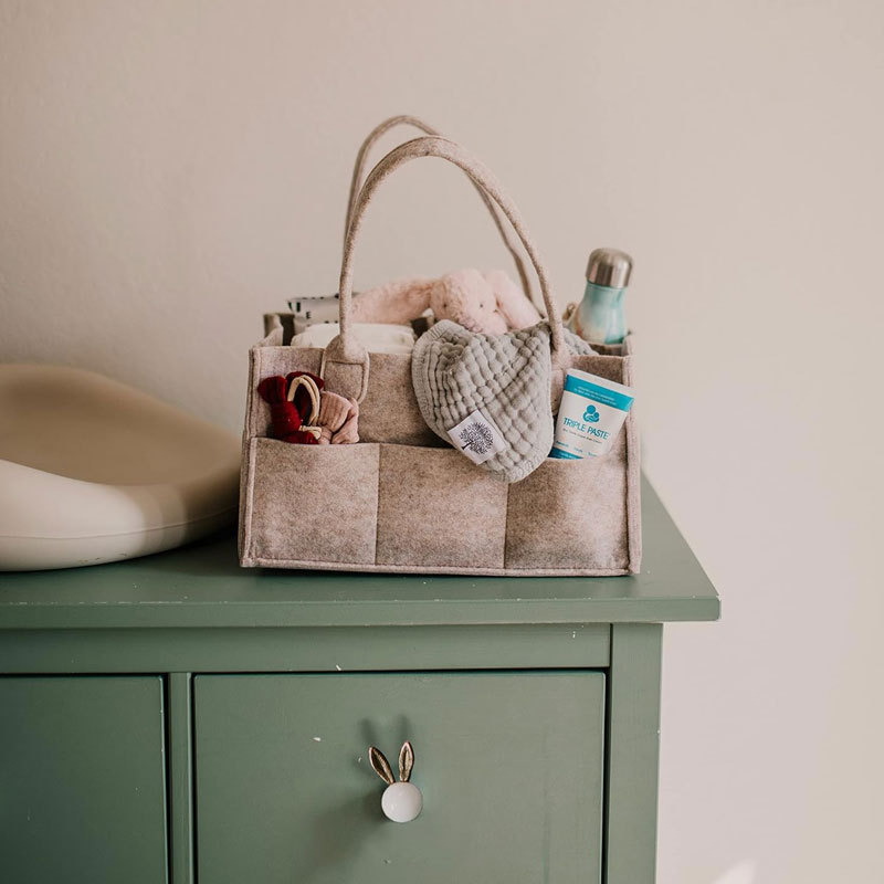 Luiercaddy - Opbergbak voor ki - Baby Nursery Organization Ideas recensie en prijs